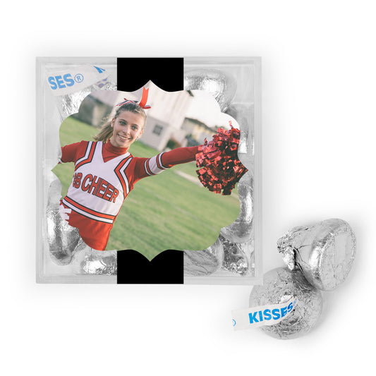Personalized Sweet 16 Birthday Photo JUST CANDY® favor cube with Hershey's Kisses