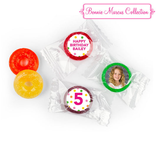 Personalized Bonnie Marcus Birthday Tropical Life Savers 5 Flavor Hard Candy
