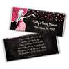 Bonnie Marcus Collection Personalized Chocolate Bar Wrappers Personalized Baby Shower Candy Sprinkling Pink