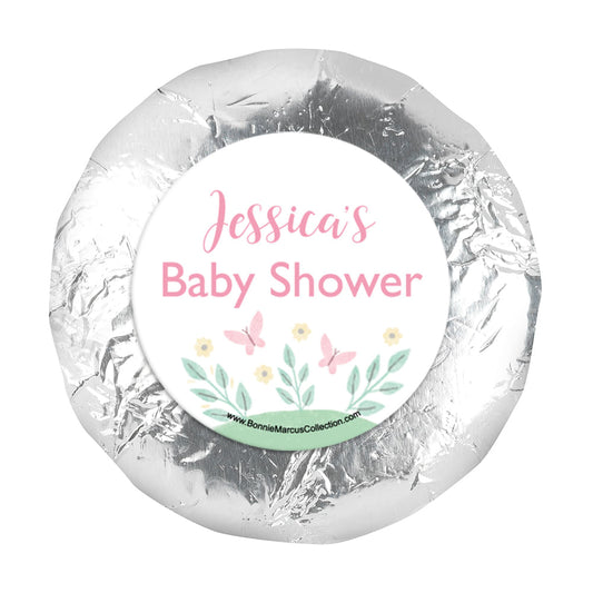 Personalized Baby Shower 1.25in Stickers (48 Stickers)