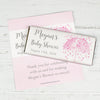 Personalized Bonnie Marcus Baby Shower Heart Shower Chocolate Bar Wrappers Only