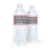 Personalized Baby Shower Oh Baby Birth Announcement - Water Bottle Labels