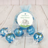 Personalized Baby Shower Safari Elephant Lindt Truffle Organza Bag