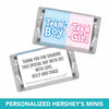 Personalized Gender Reveal Team Boy or Team Girl Deluxe Candy Buffet