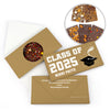 Personalized Bonnie Marcus Grad Cap Graduation Gourmet Infused Belgian Chocolate Bars (3.5oz)