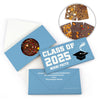 Personalized Bonnie Marcus Grad Cap Graduation Gourmet Infused Belgian Chocolate Bars (3.5oz)