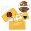 Personalized Bonnie Marcus Grad Cap Graduation Gourmet Infused Belgian Chocolate Bars (3.5oz)
