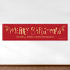 Personalized Bonnie Marcus Christmas Joyful Gold 5 Ft. Banner