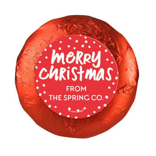 Personalized Bonnie Marcus Christmas Jolly Red Chocolate Covered Oreos