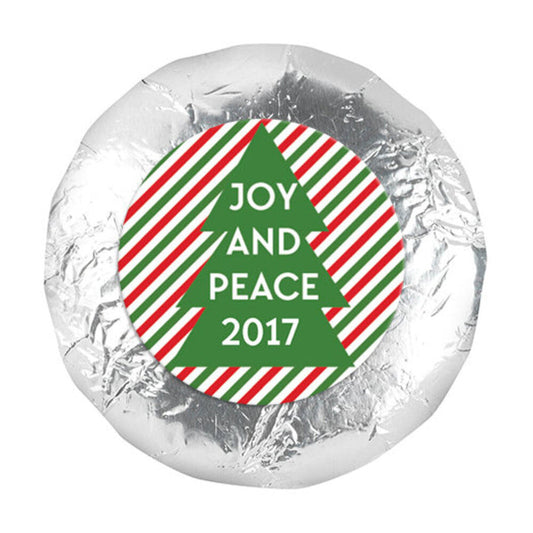 Personalized Christmas Ho Ho Ho's 1.25" Stickers (48 Stickers)