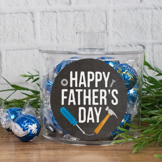 Father's Day Lindor Truffles Short Canister Gift - Tools