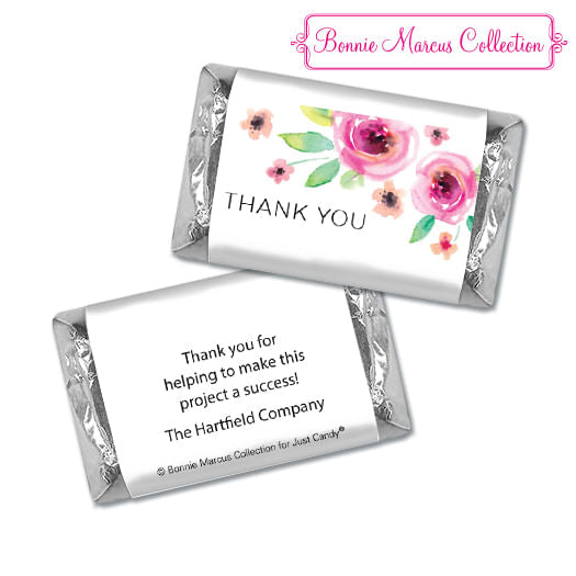 Personalized Bonnie Marcus Thank You Bouquet Hershey's Miniatures