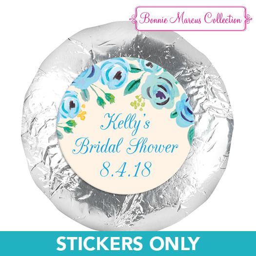 Bonnie Marcus Collection Bridal Shower Here's Something Blue Milk Chocolate Covered Oreo Cookies Foil Wrapped