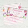 Bonnie Marcus Collection Personalized Chocolate Bar Wrappers Bridal Shower Floral Embrace Personalized