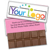 Personalized Business Promotional Add Your Logo Chocolate Bar & Wrapper