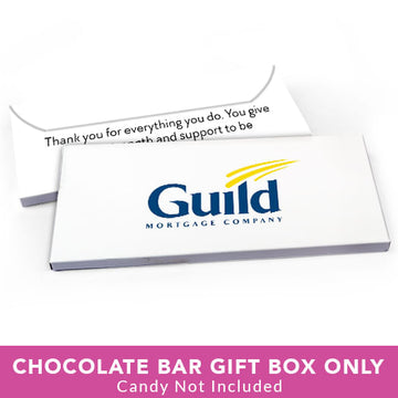 Deluxe Personalized Business Add Your Logo Candy Bar Favor Box