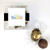 Add Your Logo JUST CANDY® favor cube with Dubai Truffles
