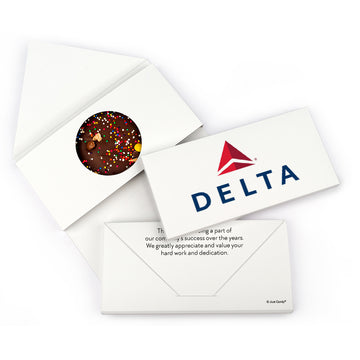 Personalized Business Add Your Logo Gourmet Infused Belgian Chocolate Bars (3.5oz)
