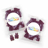Personalized Business Add Your Logo Candy Bags with Gummi Bears