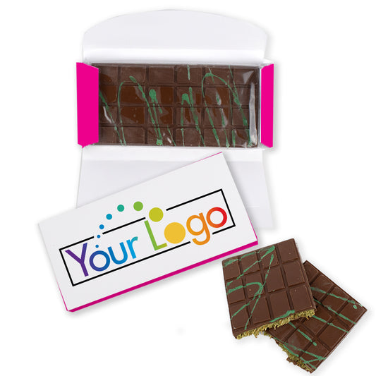 Add Your Logo Dubai Chocolate Bar 7.4oz