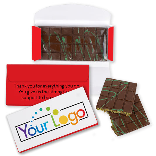 Add Your Logo Dubai Chocolate Bar 7.4oz