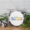 Custom Business Lindor Truffles Short Canister Gift - Add Your Logo