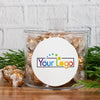 Custom Business Lindor Truffles Short Canister Gift - Add Your Logo