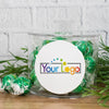 Custom Business Lindor Truffles Short Canister Gift - Add Your Logo