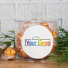 Custom Business Lindor Truffles Short Canister Gift - Add Your Logo