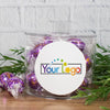 Custom Business Lindor Truffles Short Canister Gift - Add Your Logo