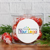 Custom Business Lindor Truffles Short Canister Gift - Add Your Logo