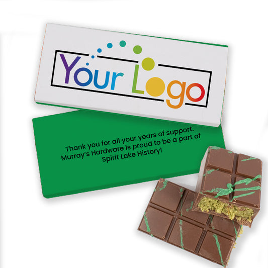 Add Your Logo Dubai Chocolate Bar 3.8oz