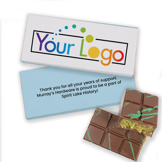 Add Your Logo Dubai Chocolate Bar 3.8oz