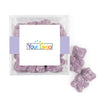 Custom Add Your Logo JUST CANDY® favor cube with Sugar Sanded Gummy Bears