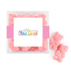 Custom Add Your Logo JUST CANDY® favor cube with Sugar Sanded Gummy Bears