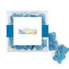 Custom Add Your Logo JUST CANDY® favor cube with Sugar Sanded Gummy Bears