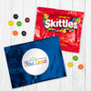 Custom Add Your Logo Candy Favor Bag - M&Ms or Skittles
