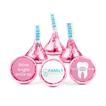 Personalized Orthodontics Dental Brackets Add Your Logo Hershey's Kisses