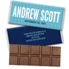 Personalized Bar Mitzvah Blue Hershey's Milk Chocolate Bar