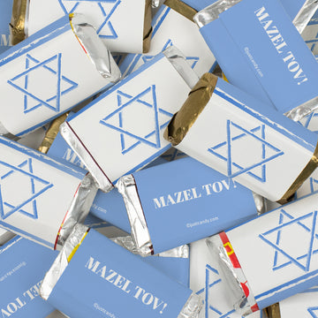 Bar Mitzvah Chocolate Wrapped Hershey's Miniatures
