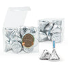 Baby Shower Forest Friends Clear Gift Box with Sticker - Approx. 16 Hershey's Kisses