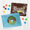 Personalized Baby Shower Jungle Safari Animals Milk Chocolate M&Ms