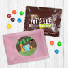 Personalized Baby Shower Jungle Safari Animals Milk Chocolate M&Ms