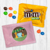 Personalized Baby Shower Jungle Safari Animals Candy Favor Bag - M&Ms or Skittles