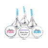 Gender Reveal Baby Shower Banners Hershey's Kisses