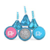 Gender Reveal Baby Shower Baby Elephants Hershey's Kisses