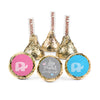 Gender Reveal Baby Shower Baby Elephants Hershey's Kisses