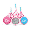Gender Reveal Baby Shower Baby Elephants Hershey's Kisses