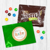 Personalized Baby Shower Safari Snuggles Candy Favor Bag - M&Ms or Skittles