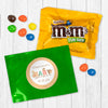 Personalized Baby Shower Safari Snuggles Candy Favor Bag - M&Ms or Skittles